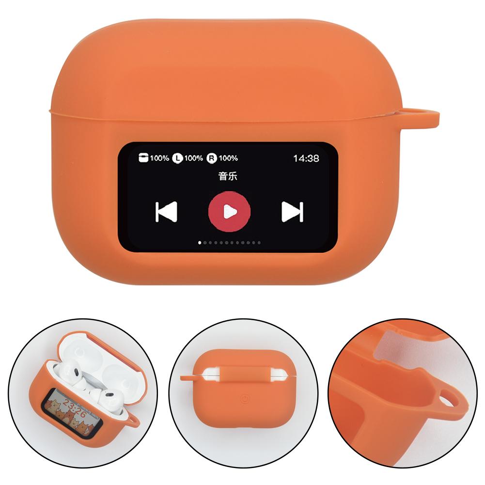 Для AirPods A9 Pro С Углублениями для Экрана Ударопрочный Противоскользящий Чехол-Крышка Защитный Чехол Для AirPods A9 Pro 50г