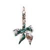Women's Detachable Gold Metal Smartphone Accessories Handmade Bag Charm Lanyard Wrist Silk Scarf Chains Gift