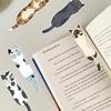 5/30 ШТ. Мультяшная Длинная Кошка Закладка для Страниц Книг Читателей Ручная Креативные Материалы Канцелярские Товары
