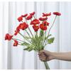Feel Decorative Flower Домашнее свадебное украшение Искусственный цветок Искусственный цветок Искусственный цветок Мак