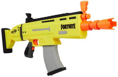 HASBRO Nerf Fortnite Elite Series Реплика Электрический Включает 20 Официальных Патронов Nerf Fortnite Elite для Стрельбы и Аутентичный Бластер AR-L, Игрушка, Патроны,