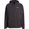 Куртка с несколькими слоями UPF Wind.Rdy Outdoor Letter Casual с длинным рукавом Мужская куртка черного цвета JG5708