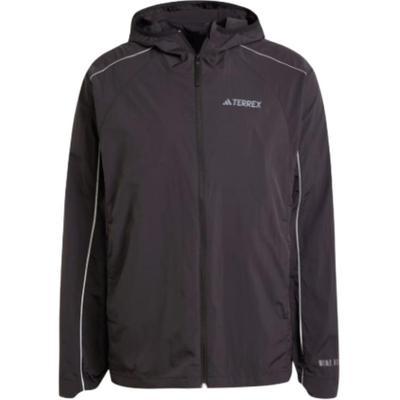 Куртка с несколькими слоями UPF Wind.Rdy Outdoor Letter Casual с длинным рукавом Мужская куртка черного цвета JG5708