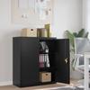 VidaXL Black Filing Cabinet 90x40x105 Cm Steel 339738