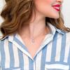 Women's Sterling Silver "I Love You to the Moon & Back" Pendant Necklace