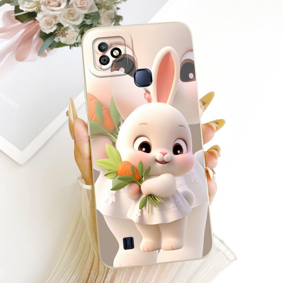 Чехол для Infinix Smart HD 2021 X612B X612 Милый Кот Утка Мультяшная Обложка 6.1'' Мягкий ТПУ Чехол для Телефона Для Infinix Smart HD 2021 Оболочка