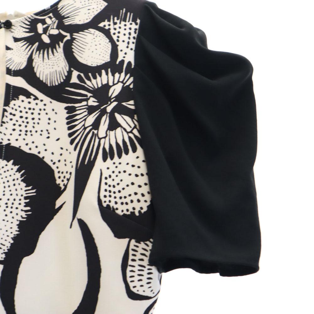 TARA JARMON Цветочный Комбинезон с коротким рукавом 36 белый Женский Б/У