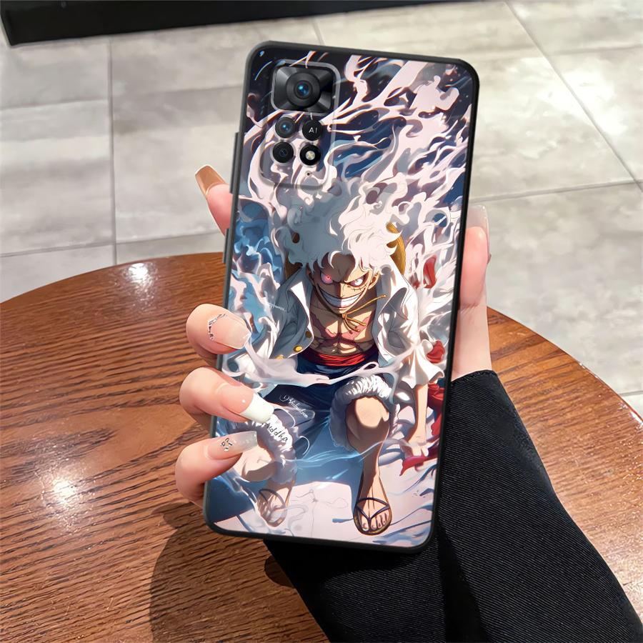 Крутой чехол One Piece Luffy для Xiaomi Redmi Note 14 10 7 8 9 13 Pro Plus 10S 9S 11 11s 12s 12 Pro Чехол для телефона Funda