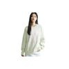 Casual Fashion Space Pattern Pullover Crew Neck Long Sleeve Sweatshirt Women Tops Light-Green J222490-LCE