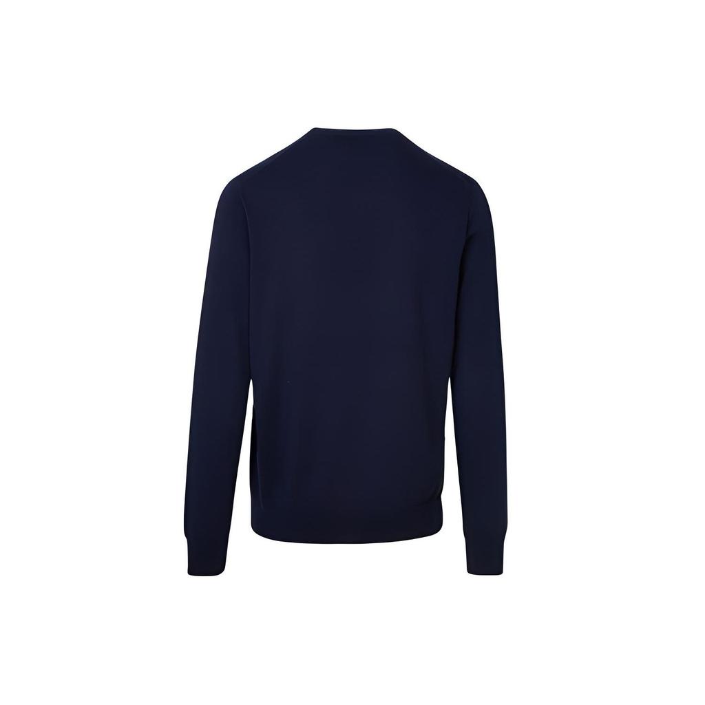 Polo Ralph Lauren Embroidered Logo Crew Neck Long Sleeve Sweater Men Sweater Dark-Blue 710714346-002