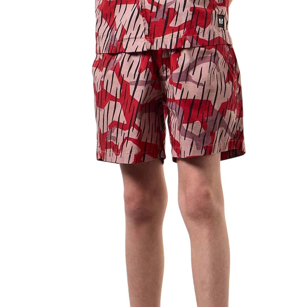 Weekend Offender Boys Anzio Camo Relaxed Fit Resort Shorts