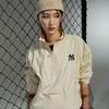 Новые женские куртки MLB New York Yankees цвета хаки 3FWJ20014-50BGS