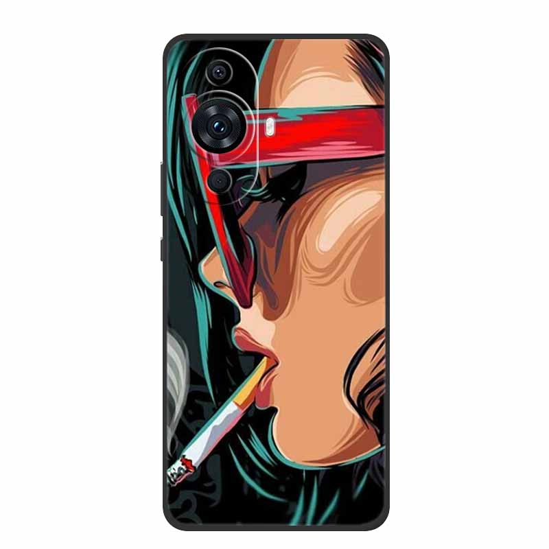 Чехол для Huawei Nova 12s Популярный Черный Силиконовый Мягкий Задний Чехол-Крышка Для Телефона Huawei Nova 12s Чехол Nova12s 12 s Funda 6.7