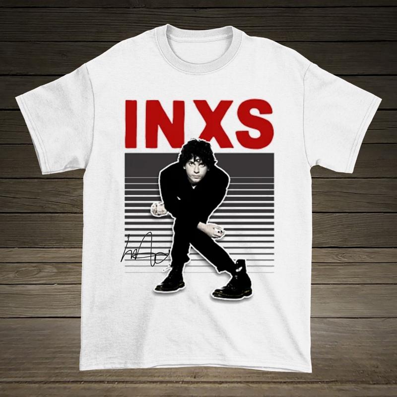 Майкл Хатченс Inxs Хлопок Для Фаната Белый S 2345Xl Футболка
