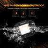 AUXBEAM 3 Inch LED Pods Light Spot Beam Flush Mount Car Work Light with Wiring Harness for Trucks Offroad SUV UTV ATV Boat
