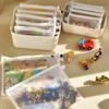 Childrens Puzzle Building Block Toy Storage Classification Bag Transparent Zipper Mesh Bag Storage Tools Cosmetic Organization