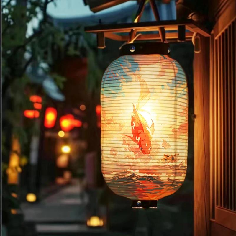 Japanese Lanterns Paper Waterproof Long Restaurant Bar Hotel Festival Decoration Wedding Birthday Home Party Supplies Lanterns