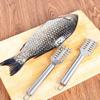 Stainless Steel Fish Scale Scraper, Household Fish Scale Remover, Efficient Fish Scale Planer, Kitchen Fish Cleaning Tool, Durable Fish Scale Brush