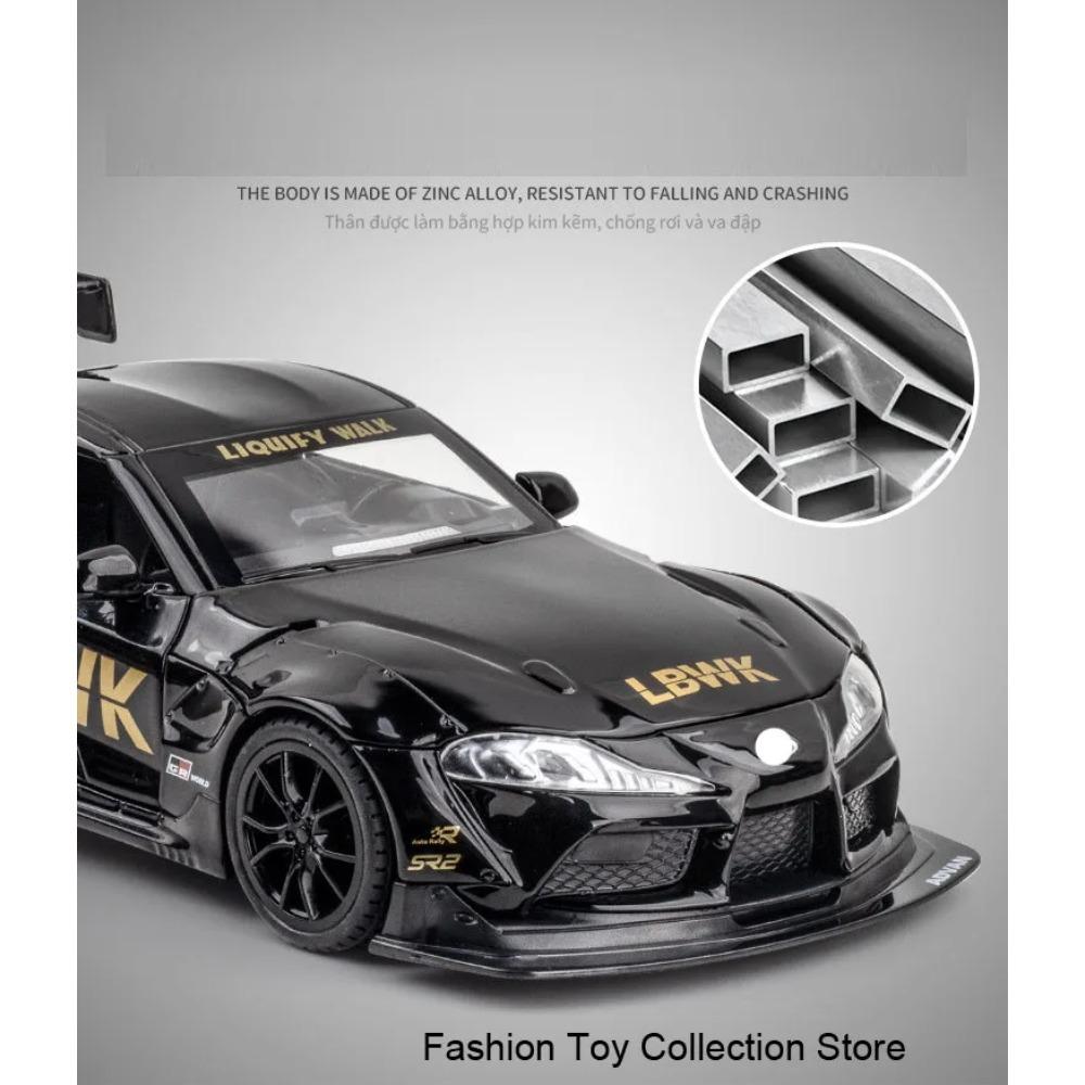 1/22 Toyta LBWK Модель High Simulation Diecasts Игрушка со Звуком и Светом Инерционные Транспортные Средства Украшения Игрушки для Детей Подарок