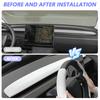 For Tesla Model 3 Highland Dashboard Cover Trim Model Y Juniper  Air Outlet Trim Strip Panel Stylish Interior Car Accessories