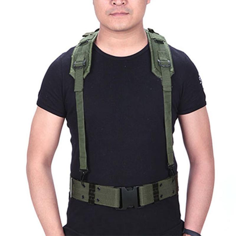 Multiple Outdoor Training Equipment Patrol Essential Multi-purpose Practical Waist Closure Fitness Weight-bearing Shoulder Strap