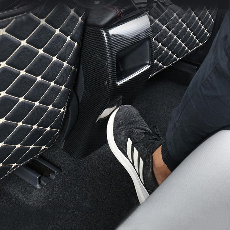 Для Toyota Corolla 2022 E210 ABS карбоновый салон автомобиля задний подлокотник для выпуска воздуха накладка на панель чехол аксессуары