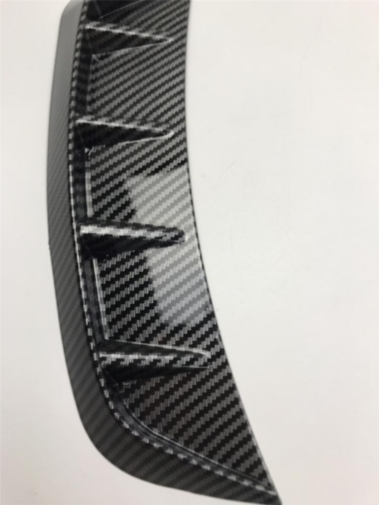 1 пара наклеек на боковые крылья автомобиля, вид под карбон, защита колесных арок