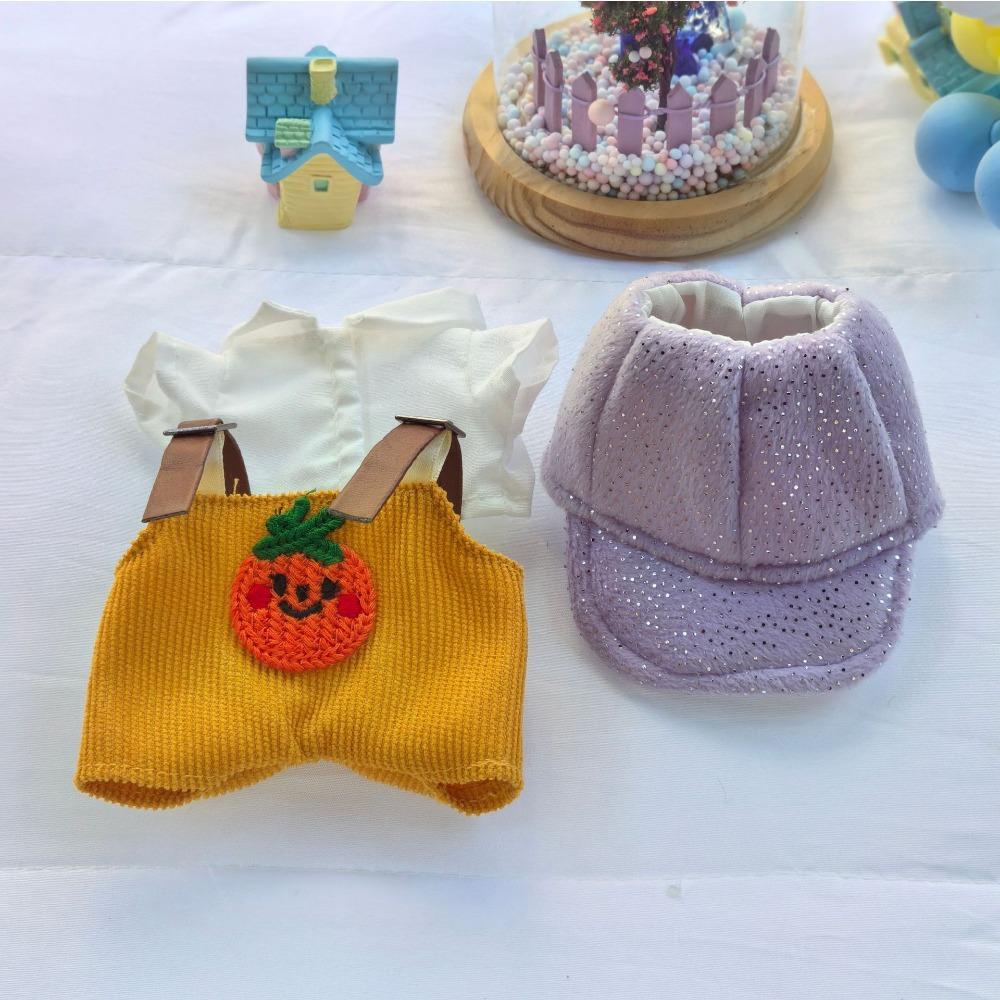 17CM Vinyl Pendant Keychain Pendant for Clothes Baby Clothes Overalls Hat Shirt