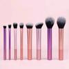 8-Piece Professional Makeup Brush Set: Powder, Concealer, Eyeshadow, Includes Picture Package