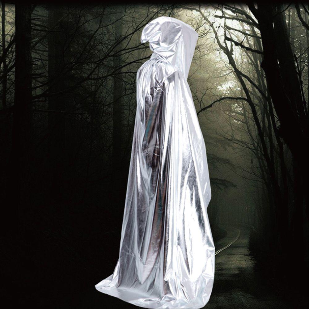 Крутой многоцелевой карнавальный взрослый костюм дьявола-волшебника, плащ с капюшоном, пальто для вечеринки, плащ мрачного жнеца