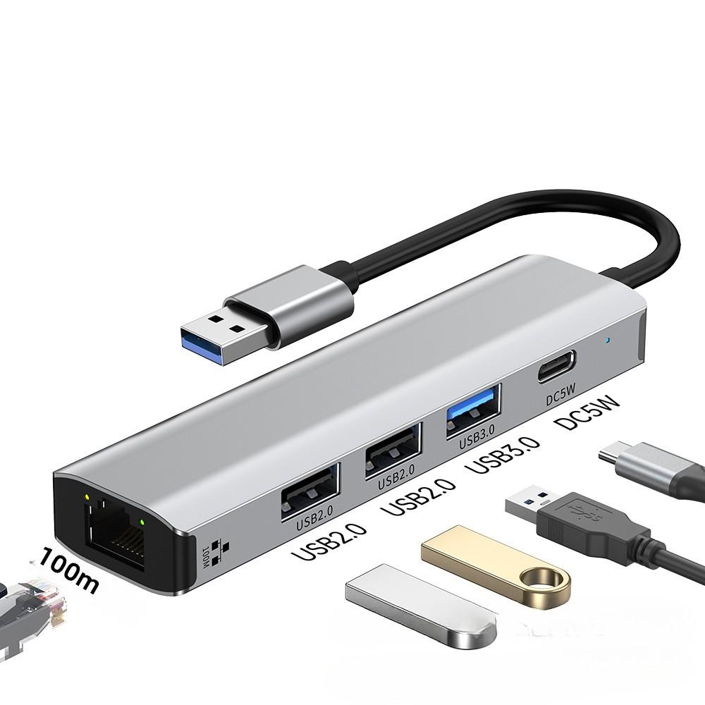 Адаптер USB C к RJ45 Ethernet 100 Мбит/с Type C к сетевому LAN-конвертеру для ноутбука ПК MacBook