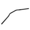 Akozon Motorcycle Handlebars, 22mm Universal Retro Style Motorcycle Tracker Drag Bar Replacement Parts for Bikes (Black)