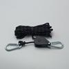 1PC lifting rope, rope tightener, tent elastic rope, camping metal pulley tent rope canopy extension windbreak rope