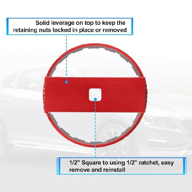 Съемник гаечный для замены 69800 стопорных колец, разборки масляного насоса, торцевой ключ, автомобильный аксессуар для S60 S80 XC70 XC90