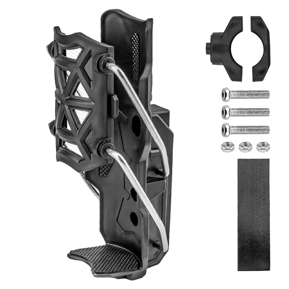 Universal Water Bottle Holder 360 Degree Rotatable Adjustable Bicycle Bottle Cage Black Motorcycle Cup Holder