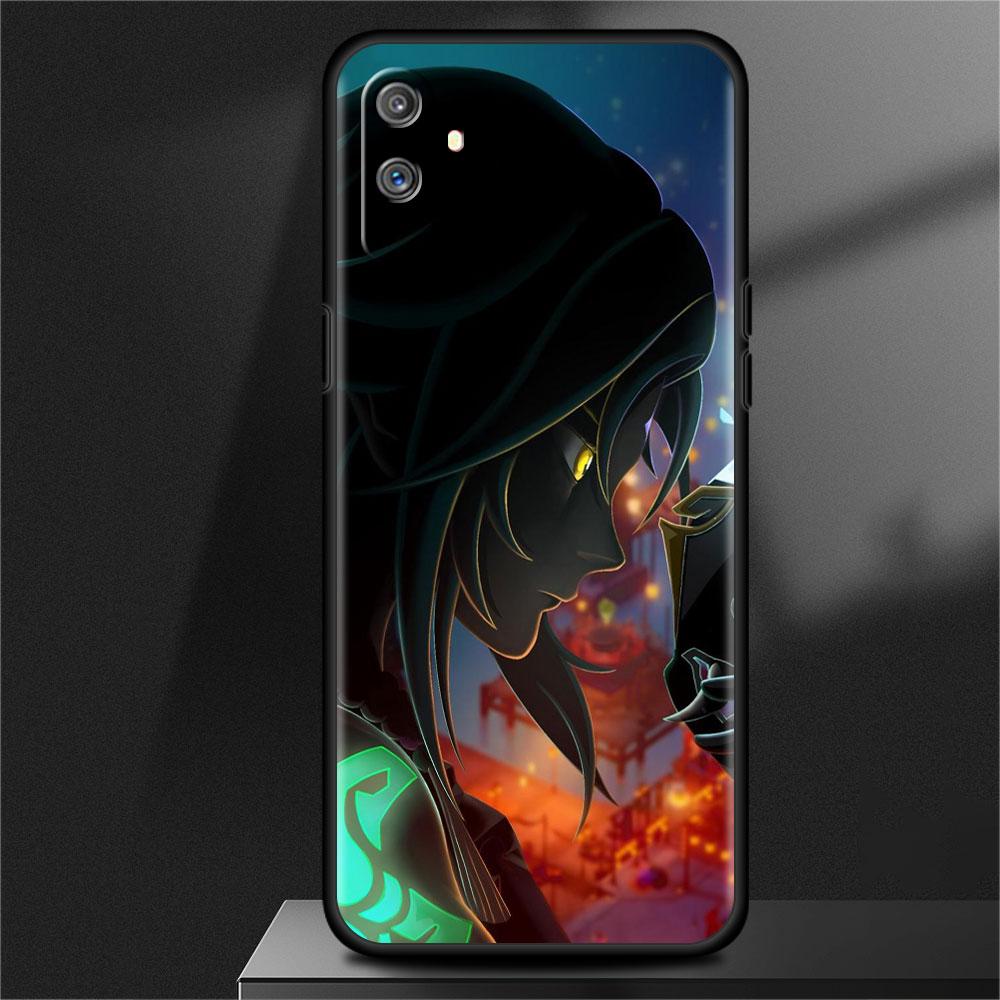 Мягкий чехол для Oppo Realme 8 C21Y C21 GT Neo 2 Pro 3 7 9 Pro 8i 6 C11 9i C35 C15 Master C12 C3, чехол для телефона Genshin Impact Funda