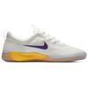 Nike Мужские кроссовки NBA x Nyjah Free 2 SB Lakers White Summit-White Court-Purple DA3439-100
