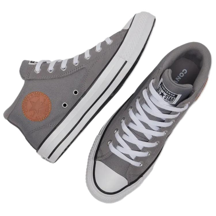 Converse Модные и удобные парусиновые кеды All Star средней высоты унисекс серые