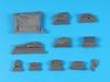 Black Dog Accessory Set Resin Military Parts HAUT35268 1/35 SU-76 (for Zvezda) (Tank)