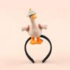 Fun 3D Duck Headband Eye-catching Party Headwear for Vacation Travel