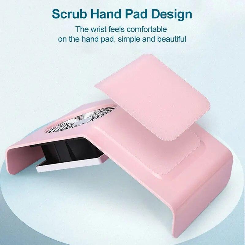 40 Вт пылесос для ногтей пылесос для маникюра вентилятор для ногтей с 2 мешками для сбора пыли салонные инструменты