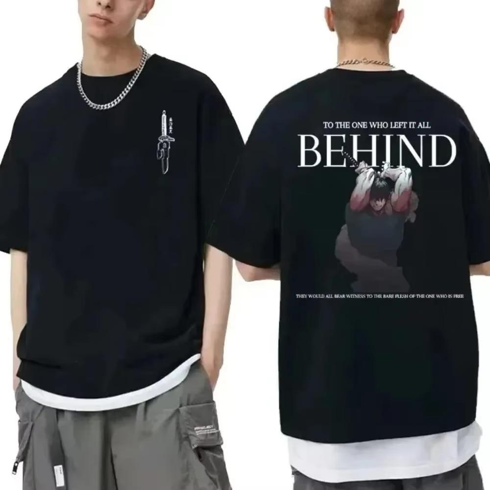 Men Women Japanese Anime Jujutsu Kaisen Fushiguro Toji Graphic T-shirt Fashion Oversized T Shirts Male Manga Fashion Cotton Top