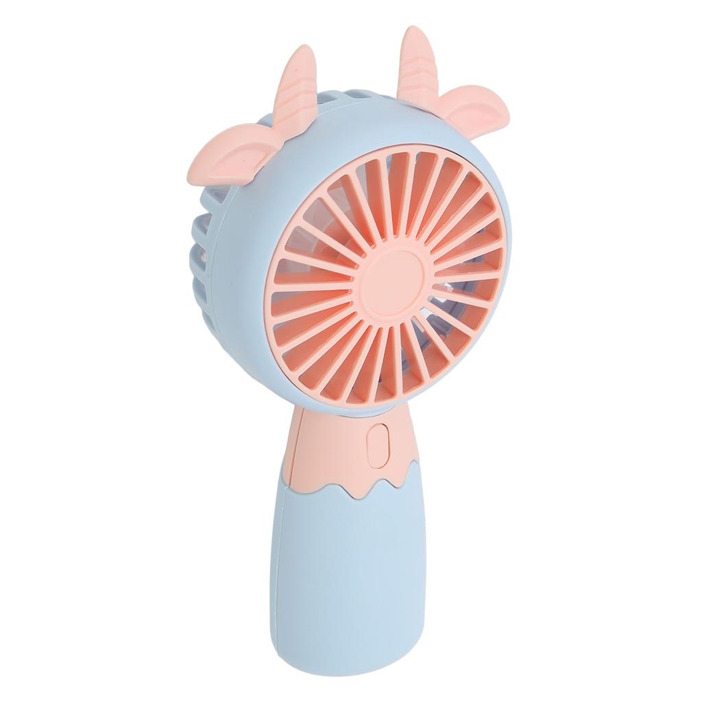 Mini Handheld Fan USB Portable Ergonomic Design Intensive Grid Design 300mAh Cute Handheld Small Fan