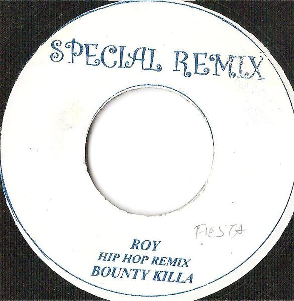 7-дюймовая пластинка BOUNTY KILLER Roy Hip Hop Remix NONE Special Remix Jamaica Reggae Ska Dub Б/у