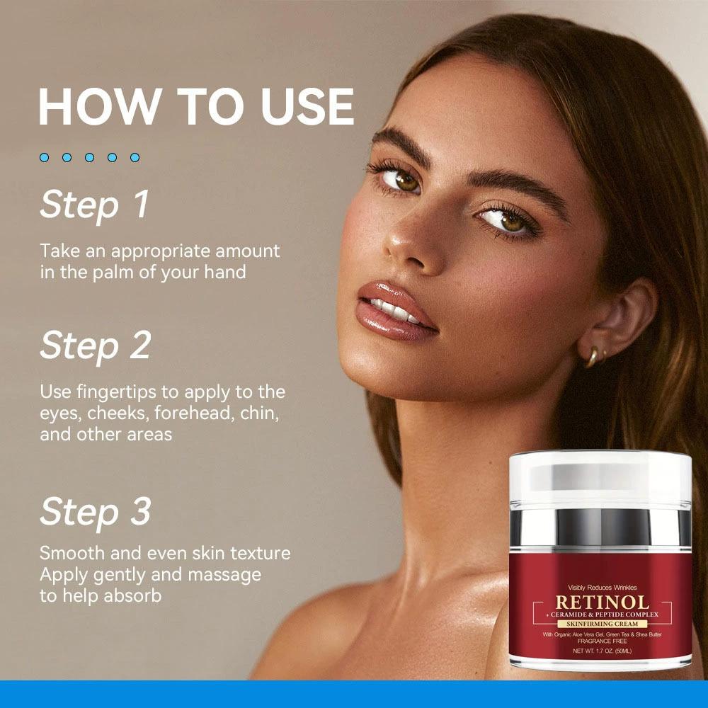 Ретиноловый лифтинговый укрепляющий крем восстанавливающий увлажняющий питательный крем осветляющий кожу крем для лица антивозрастной уход за кожей лица