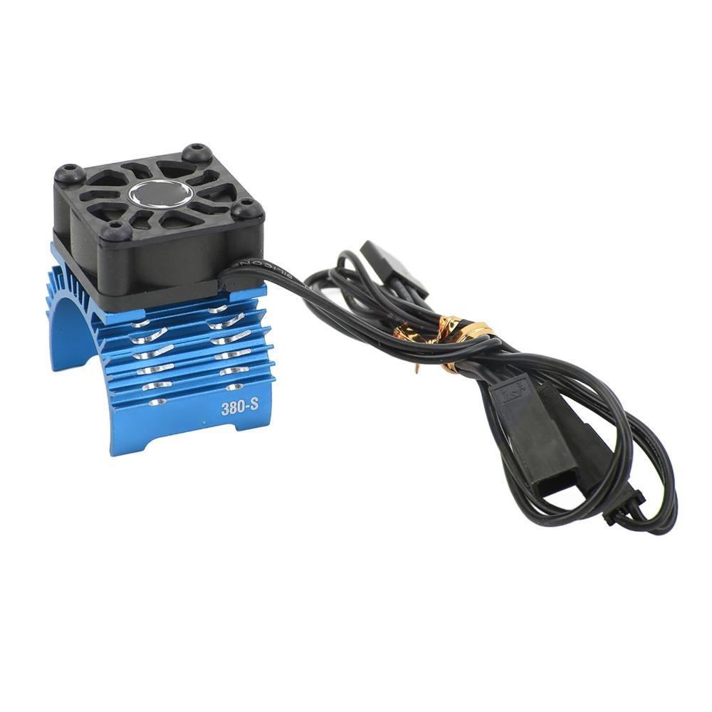 Aluminum Alloy RC Motor Cooling Fan Heatsink 8.4V RC Radiator Fan  RC Motor