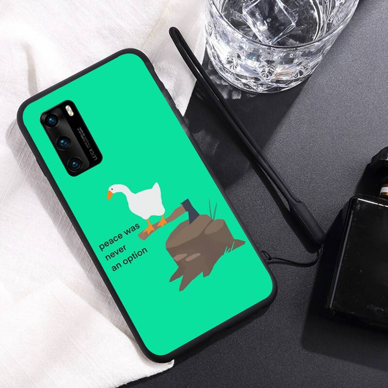 Untitled Goose Game Phone Case For Huawei Y6 Y7 Y9 Prime 2019 Y9s Mate 10 20 40 Pro Lite Nova 5t Silicone Cover