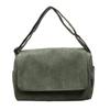 New Corduroy Tote Bag Women's Commuting Large-capacity Student Class Shoulder Handbag Simple Work Messenger Bag