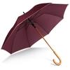 Kimood Unisex Automatic Open Wooden Handle Walking Umbrella (Pack Of 2)