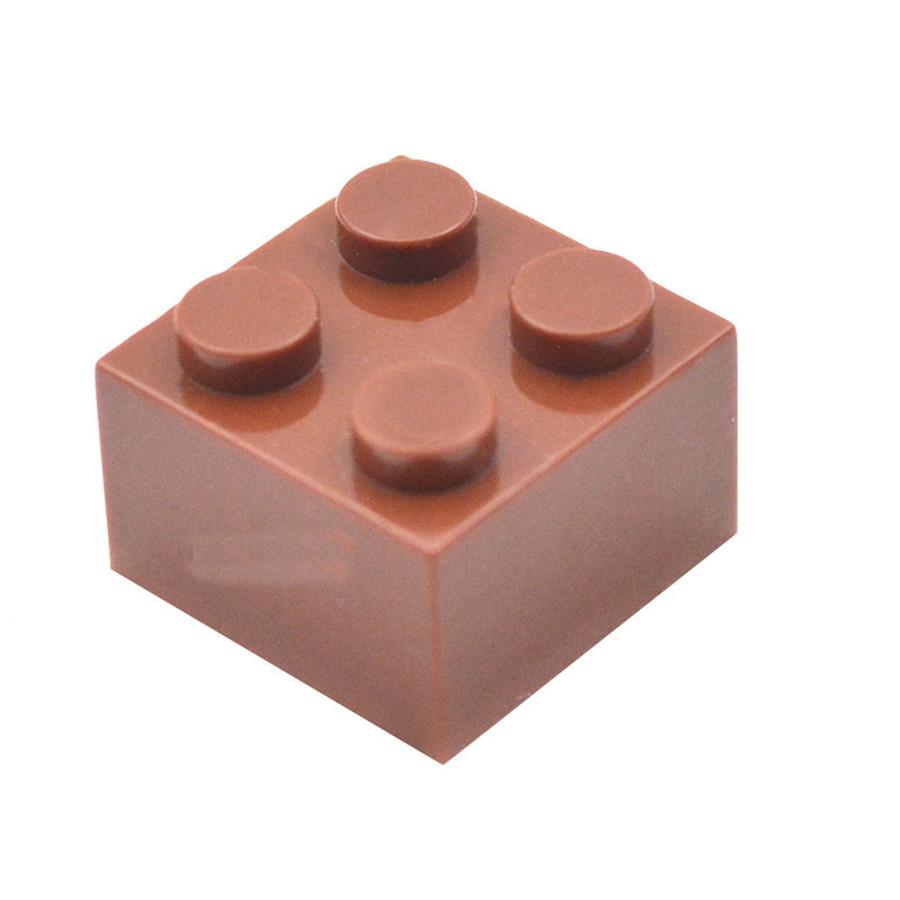 20 шт. 2*2 точечные толстые кирпичи, разноцветные строительные блоки 3003 MOC, образовательный творческий набор для самостоятельного изготовления, детские игрушки для самостоятельного изготовления кирпичей